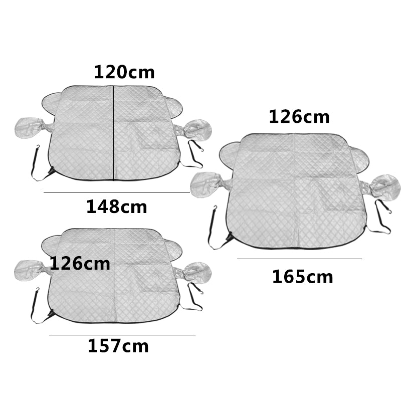 Magnetic All-Weather Windshield Snow & Sun Shade