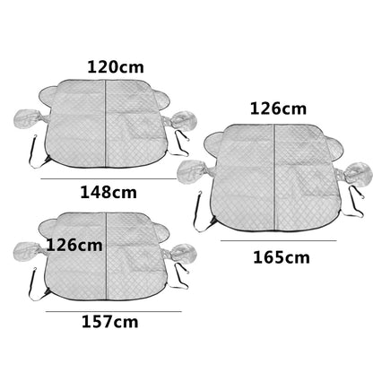 Magnetic All-Weather Windshield Snow & Sun Shade